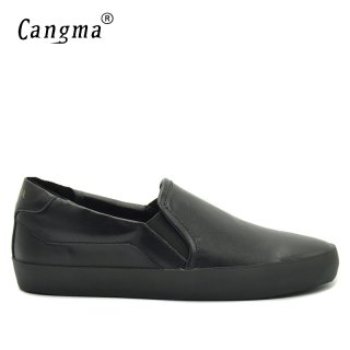 Customize CANGMA Brand Retro Genuine Leather Men Sneakers CMC001